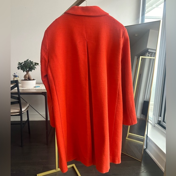 Orange coat size 6 - Picture 2 of 3